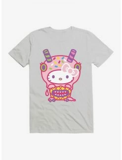 Coupon ⭐ Hello Kitty Sweet Kaiju Cupcake T-Shirt 🔥 -Cheap Sanrio Store 18118968 hi