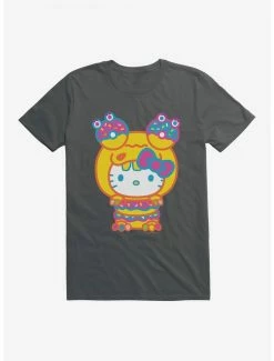 Hot Sale 👏 Hello Kitty Sweet Kaiju Doughnut T-Shirt 🌟 -Cheap Sanrio Store 18119004 hi