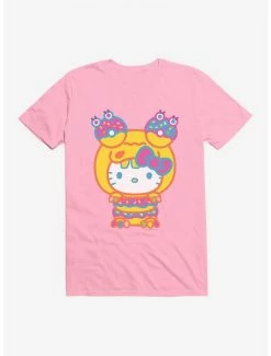 Hot Sale 👏 Hello Kitty Sweet Kaiju Doughnut T-Shirt 🌟 -Cheap Sanrio Store 18119113 hi