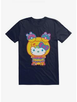 Hot Sale 👏 Hello Kitty Sweet Kaiju Doughnut T-Shirt 🌟 -Cheap Sanrio Store 18119149 hi