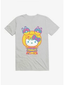 Hot Sale 👏 Hello Kitty Sweet Kaiju Doughnut T-Shirt 🌟 -Cheap Sanrio Store 18119167 hi