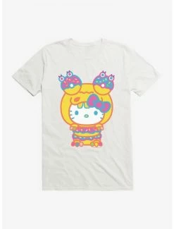 Hot Sale 👏 Hello Kitty Sweet Kaiju Doughnut T-Shirt 🌟 -Cheap Sanrio Store 18119176 hi
