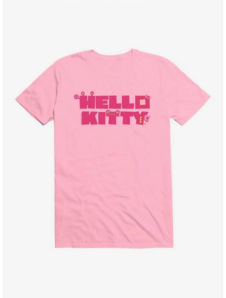 Outlet ✔️ Hello Kitty Sweet Kaiju Stencil T-Shirt 😍 6 Outlet ✔️ Hello Kitty Sweet Kaiju Stencil T-Shirt 😍 - Image 4