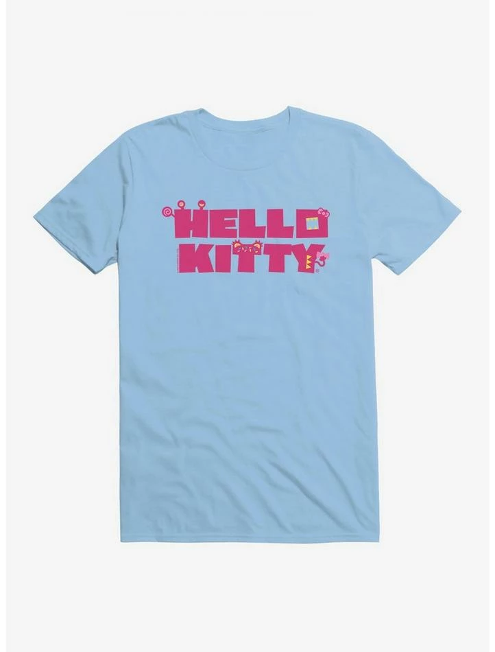 Outlet ✔️ Hello Kitty Sweet Kaiju Stencil T-Shirt 😍 9 Outlet ✔️ Hello Kitty Sweet Kaiju Stencil T-Shirt 😍 - Image 7