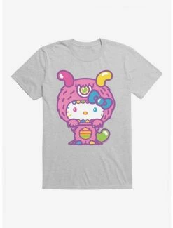 Best Pirce 🔥 Hello Kitty Sweet Kaiju Fuzzy T-Shirt 🧨
