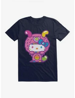 Best Pirce 🔥 Hello Kitty Sweet Kaiju Fuzzy T-Shirt 🧨 -Cheap Sanrio Store 18119547 hi