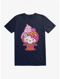 New ⌛ Hello Kitty Sweet Kaiju Sundae T-Shirt 👏 -Cheap Sanrio Store 18120340 hi