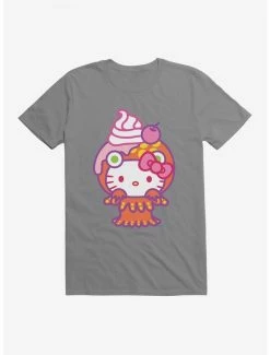 New ⌛ Hello Kitty Sweet Kaiju Sundae T-Shirt 👏 -Cheap Sanrio Store 18120349 hi