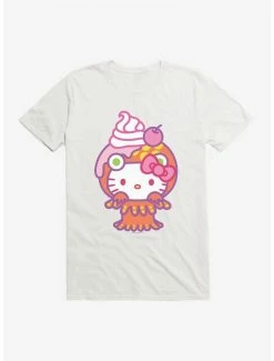New ⌛ Hello Kitty Sweet Kaiju Sundae T-Shirt 👏 -Cheap Sanrio Store 18120367 hi