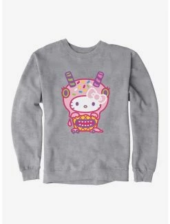 Buy 🛒 Hello Kitty Sweet Kaiju Cupcake Sweatshirt 🔔 -Cheap Sanrio Store 18120638 hi