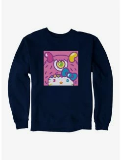 Cheapest 🎉 Hello Kitty Sweet Kaiju Cyclops Sweatshirt ⌛ -Cheap Sanrio Store 18120680 hi 1