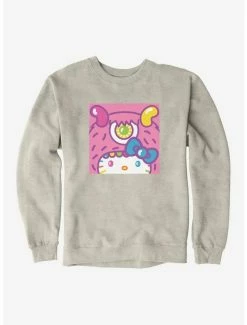 Cheapest 🎉 Hello Kitty Sweet Kaiju Cyclops Sweatshirt ⌛ -Cheap Sanrio Store 18120687 hi