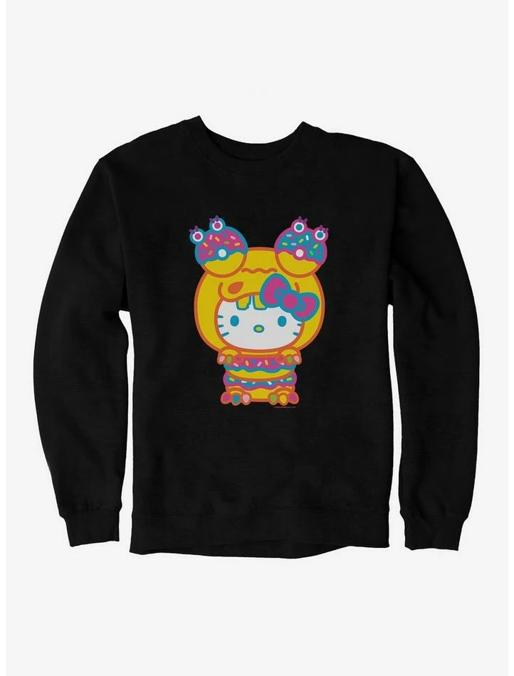 Deals ❤️ Hello Kitty Sweet Kaiju Doughnut Sweatshirt ❤️ 4 Deals ❤️ Hello Kitty Sweet Kaiju Doughnut Sweatshirt ❤️ - Image 2