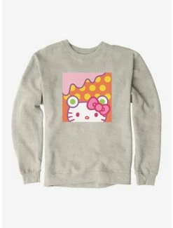 Top 10 👏 Hello Kitty Sweet Kaiju Melting Sweatshirt 🌟 -Cheap Sanrio Store 18120897 hi