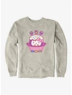 Best Sale 🛒 Hello Kitty Sweet Kaiju Sprinkles Sweatshirt 👍 -Cheap Sanrio Store 18121037 hi