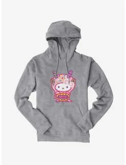 Flash Sale 🛒 Hello Kitty Sweet Kaiju Cupcake Hoodie 🔔 -Cheap Sanrio Store 18121303 hi