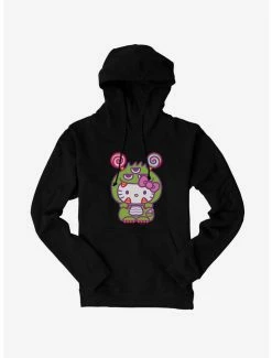 Coupon 🎁 Hello Kitty Sweet Kaiju Eyes Hoodie ⭐ -Cheap Sanrio Store 18121394 hi