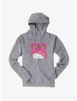 Brand new ✔️ Hello Kitty Sweet Kaiju Icon Hoodie 🛒 -Cheap Sanrio Store 18121478 hi
