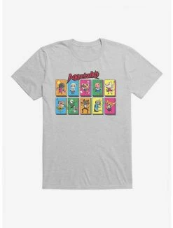 New 💯 Aggretsuko Character Panels T-Shirt 🧨 -Cheap Sanrio Store 18122000 hi