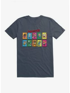 New 💯 Aggretsuko Character Panels T-Shirt 🧨 -Cheap Sanrio Store 18122009 hi