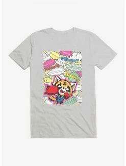 Discount 🎉 Aggretsuko Fighting Words T-Shirt ✔️ -Cheap Sanrio Store 18122198 hi