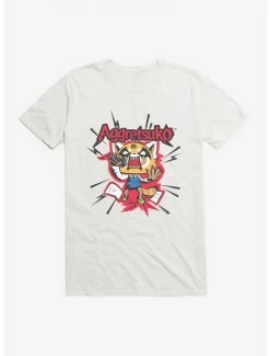Deals ⭐ Aggretsuko Screaming Lyrics T-Shirt 🤩 -Cheap Sanrio Store 18122369 hi