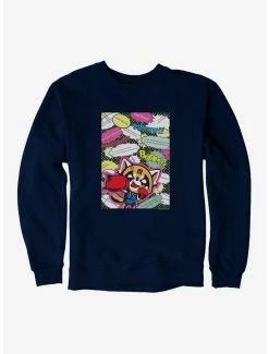 Buy โค๏ธ Aggretsuko Fighting Words Sweatshirt ๐