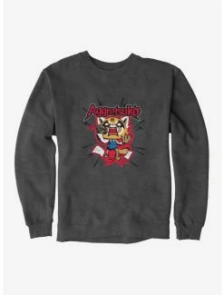 Buy 🥰 Aggretsuko Screaming Lyrics Sweatshirt 👍 10 Buy 🥰 Aggretsuko Screaming Lyrics Sweatshirt 👍 -Cheap Sanrio Store 18122631 hi