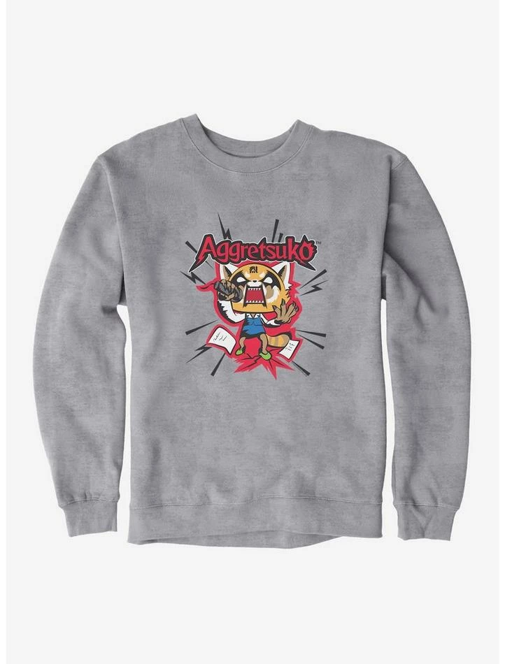 Buy 🥰 Aggretsuko Screaming Lyrics Sweatshirt 👍 3 Buy 🥰 Aggretsuko Screaming Lyrics Sweatshirt 👍