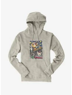 Hot Sale 🎉 Aggretsuko Band Photo Hoodie 🌟 -Cheap Sanrio Store 18122722 hi