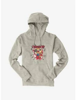 Best deal ✔️ Aggretsuko Screaming Lyrics Hoodie ⭐ -Cheap Sanrio Store 18122932 hi