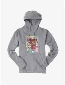 Brand new 🤩 Aggretsuko Screaming Panels Hoodie 😉 -Cheap Sanrio Store 18122953 hi