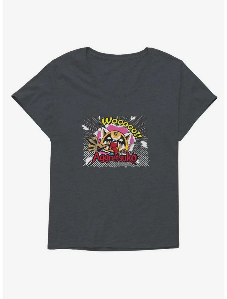 Buy 😉 Aggretsuko Dark Breakout 👧 Girls T-Shirt Plus Size 👍 5 Buy 😉 Aggretsuko Dark Breakout 👧 Girls T-Shirt Plus Size 👍 - Image 3