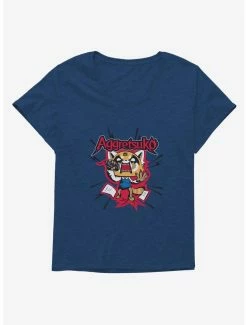 Coupon 🔥 Aggretsuko Screaming Lyrics 👧 Girls T-Shirt Plus Size 😀 -Cheap Sanrio Store 18123208 hi 1