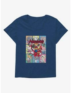 Deals 😉 Aggretsuko Screaming Panels 👧 Girls T-Shirt Plus Size 😍