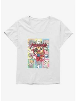 Deals 😉 Aggretsuko Screaming Panels 👧 Girls T-Shirt Plus Size 😍 -Cheap Sanrio Store 18123253 hi
