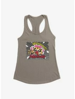 Deals 🌟 Aggretsuko Dark Breakout 👧 Girls Tank 🤩 -Cheap Sanrio Store 18123844 hi