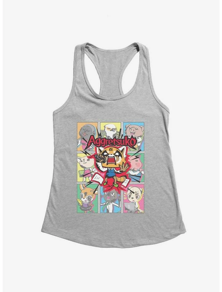 Best Sale ๐ฏ Aggretsuko Screaming Panels ๐ง Girls Tank ๐ 7 Best Sale ๐ฏ Aggretsuko Screaming Panels ๐ง Girls Tank ๐ - Image 5
