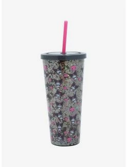 Outlet ✨ Kuromi Skull Glitter Acrylic Travel Cup 😍