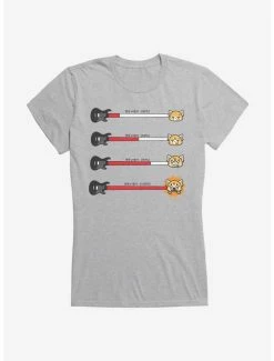 Buy 🔥 Aggretsuko Metal Anger Meter 👧 Girls T-Shirt 🎉 -Cheap Sanrio Store 18134158 hi