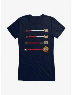 Buy 🔥 Aggretsuko Metal Anger Meter 👧 Girls T-Shirt 🎉