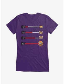 Buy 🔥 Aggretsuko Metal Anger Meter 👧 Girls T-Shirt 🎉 -Cheap Sanrio Store 18134172 hi