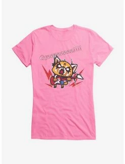 Deals โญ Aggretsuko Metal Guitar Rock & Roll ๐ง Girls T-Shirt โจ 13 Deals โญ Aggretsuko Metal Guitar Rock & Roll ๐ง Girls T-Shirt โจ -Cheap Sanrio Store 18136547 hi