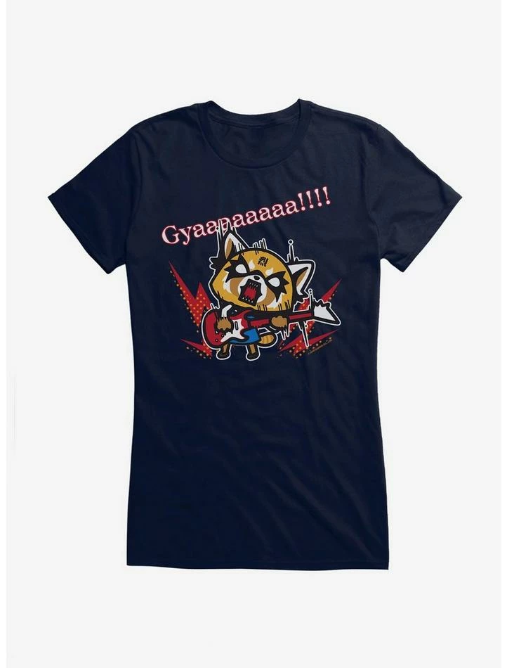 Deals โญ Aggretsuko Metal Guitar Rock & Roll ๐ง Girls T-Shirt โจ 8 Deals โญ Aggretsuko Metal Guitar Rock & Roll ๐ง Girls T-Shirt โจ - Image 6