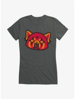 Buy 😍 Aggretsuko Metal Rock Out To The Max 👧 Girls T-Shirt 🔥 -Cheap Sanrio Store 18136883 hi 1