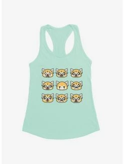 Cheapest 👏 Aggretsuko Metal Emotions 👧 Girls Tank 🌟 -Cheap Sanrio Store 18137233 hi