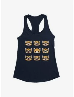 Cheapest 👏 Aggretsuko Metal Emotions 👧 Girls Tank 🌟 -Cheap Sanrio Store 18137240 hi