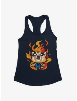 Best deal 😀 Aggretsuko Metal Rage 👧 Girls Tank 💯 -Cheap Sanrio Store 18137534 hi
