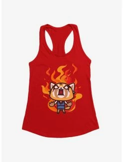 Best deal 😀 Aggretsuko Metal Rage 👧 Girls Tank 💯 -Cheap Sanrio Store 18137541 hi