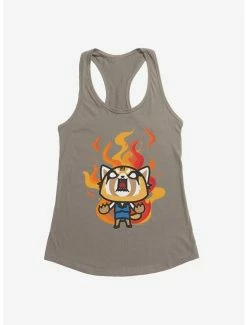 Best deal 😀 Aggretsuko Metal Rage 👧 Girls Tank 💯 -Cheap Sanrio Store 18137548 hi